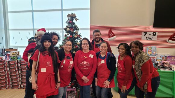 LAEDA Returns for Team Building through The Salvation Army Camden Kroc Center Toy Shop Program