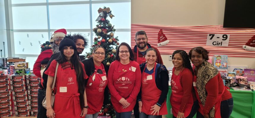 LAEDA Returns for Team Building through The Salvation Army Camden Kroc Center Toy Shop Program