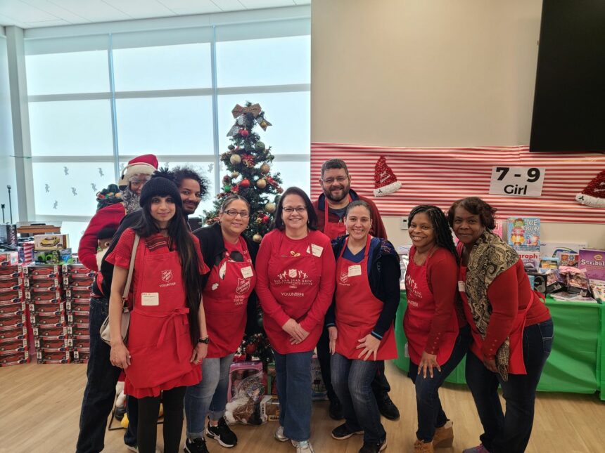 LAEDA Returns for Team Building through The Salvation Army Camden Kroc Center Toy Shop Program