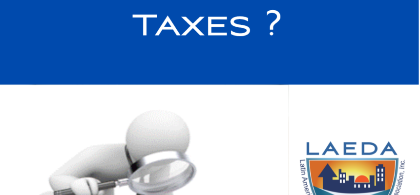 LAEDA Event: Preparing to File Your Business Taxes