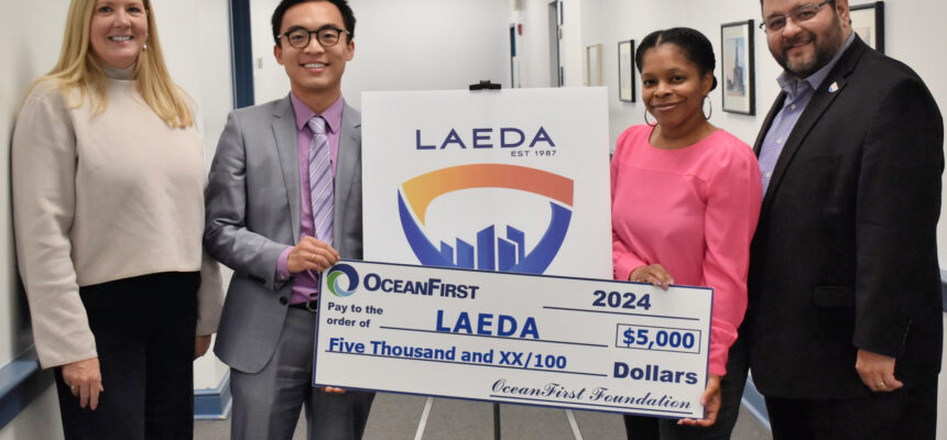 Ocean First Foundation Supports Local Entrepreneurs with $5,000 Donation