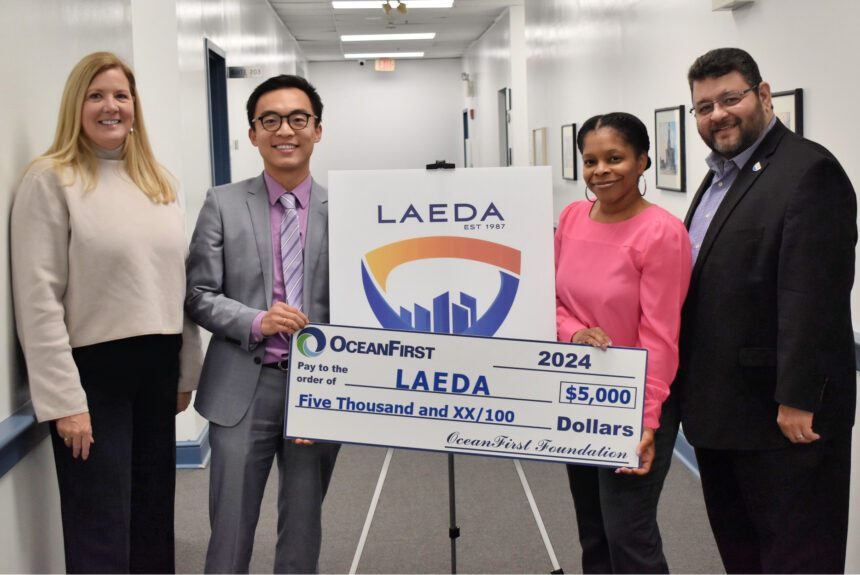 Ocean First Foundation Supports Local Entrepreneurs with $5,000 Donation