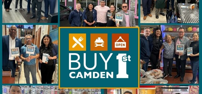 Mayor Carstarphen and City Leaders Promote Buy Camden 1st Initiative with Federal Street Small Businesses Mayor Carstarphen and City Leaders Promote Buy Camden 1st Initiative with Federal Street Small Businesses