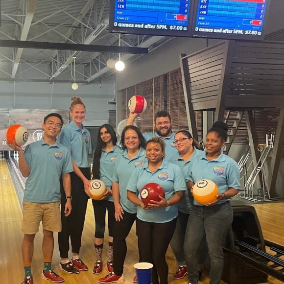 Team Building at LAEDA – Striking Success , One Pin at a Time Team Building at LAEDA – Striking Success , One Pin at a Time